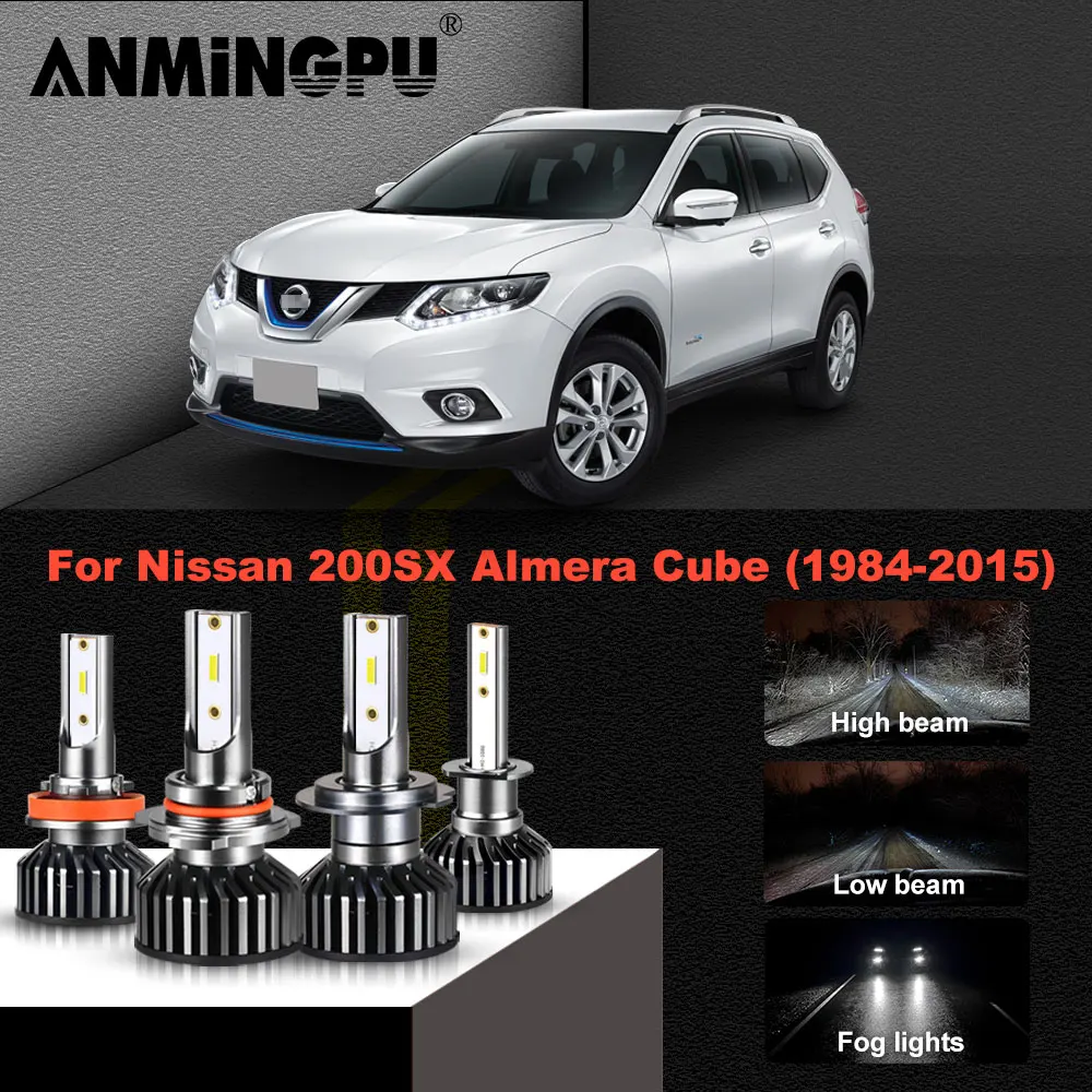 

Фара передсветильник светодиодная для Nissan Almera N15, Bluebird Cube, Juke, 1984-2015