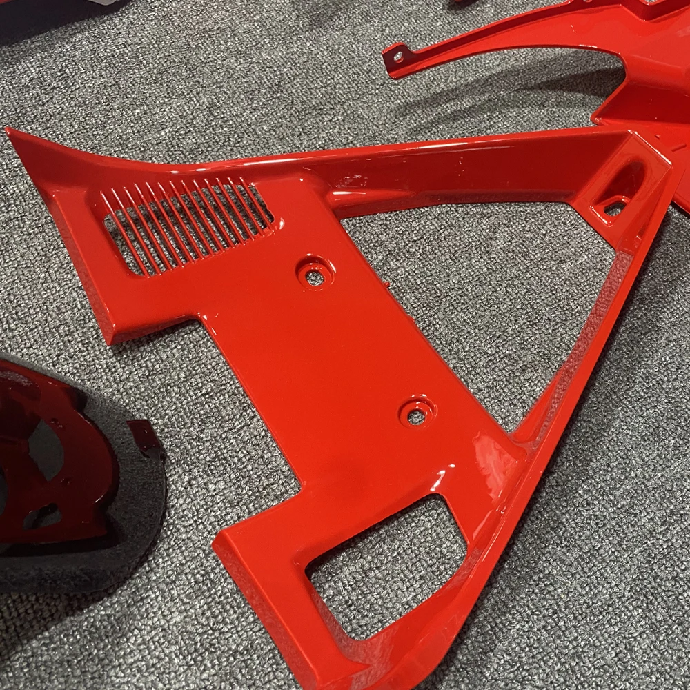Полный обтекатель для мотоцикла DUCATI 848 1098 Красный ABS полный комплект обтекателей