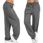 Новинка 2022, женские летние свободные повседневные брюки, женские модные спортивные брюки на пуговицах, женские прямые брюки