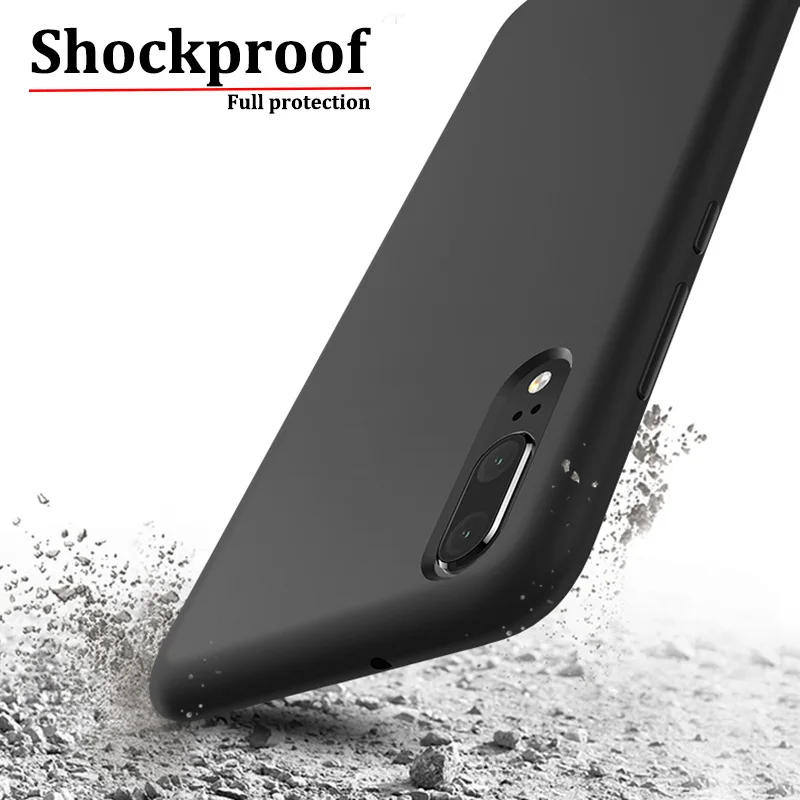 Original silicone case for Huawei P20 Lite P30 Mate 10 20 Pro 20X Y6 Y7 Y9 2018 |