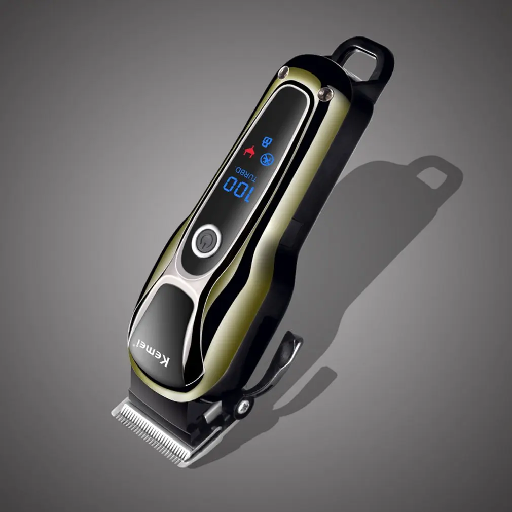 

Hair Clipper Electric Hair Trimmer Shaver Trimmer 0mm Men Barber Hair Cutting Machine Chargeable Timer Beard Electric Fader