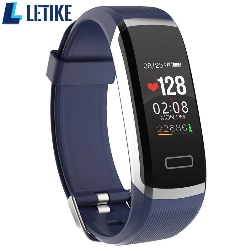 Letike GT101 Smartwatch Модный современный дизайн монитор сердечного ритма и часы-будильник для мужчин умный спортивный браслет