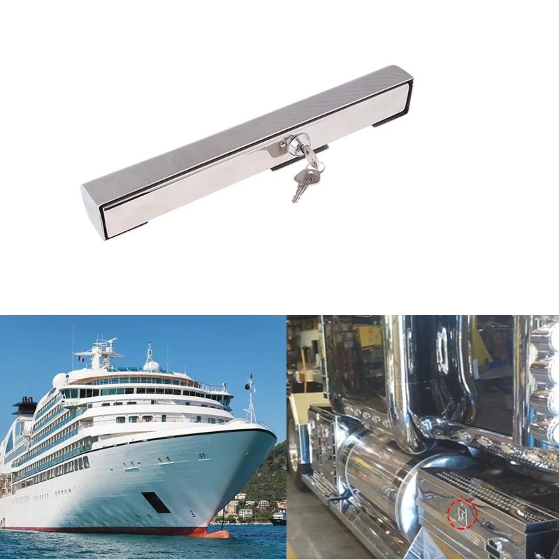 Подвесной замок для мотора с защитой от кражи лодки 2 ключами из нержавеющей