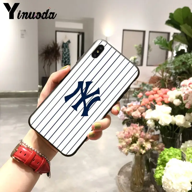 Yinuoda New York Yankees Boston Red Sox бейсбольный Телефон чехол для iphone 8 7 6 6S Plus 5 5S SE XR X XS MAX 11pro max Coque Shell