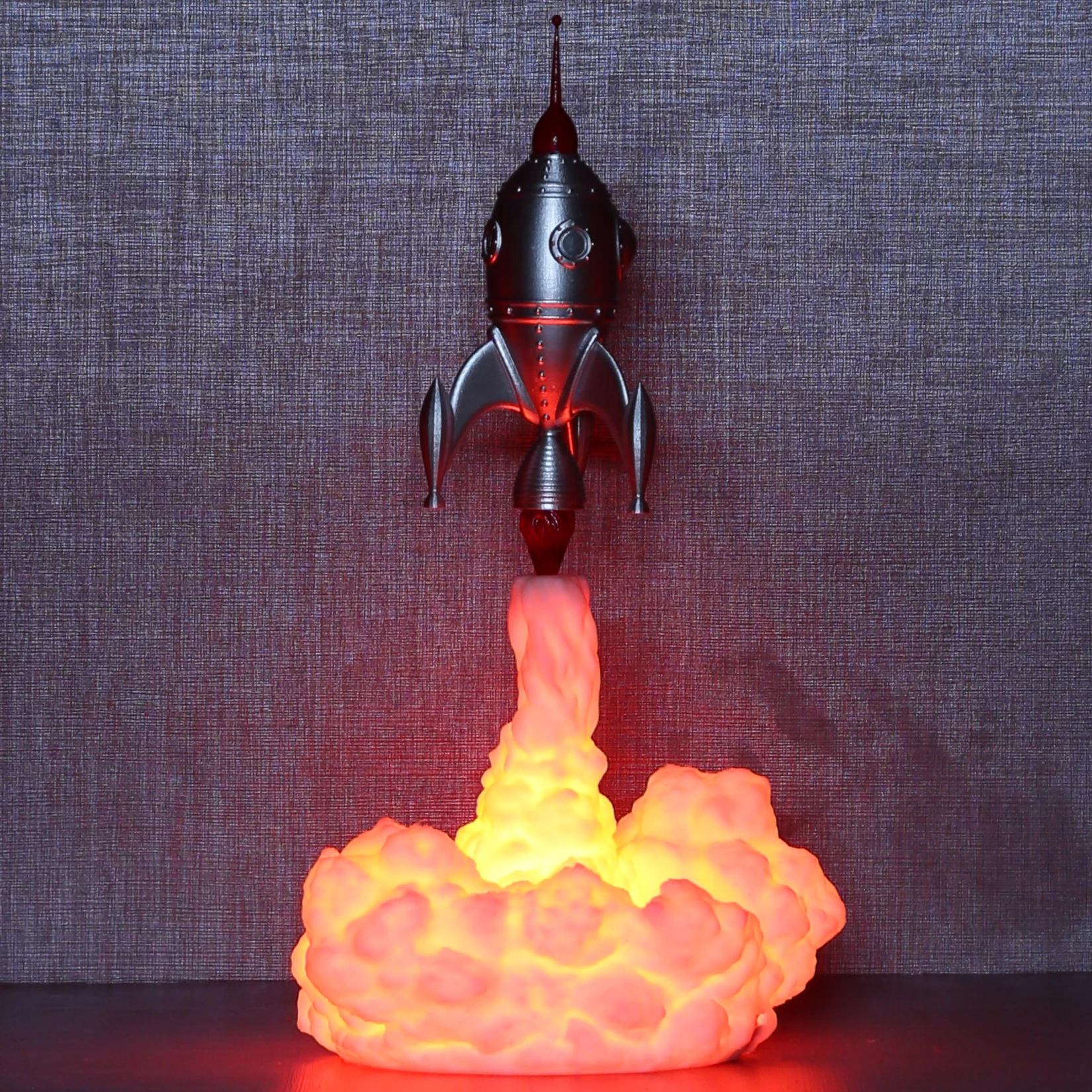 3D-печать Космический Шаттл лампа Ночной светильник USB настольная для любителей