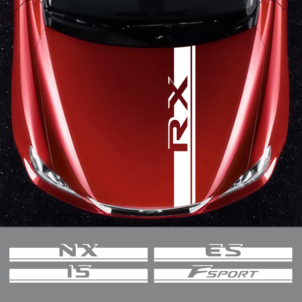 Автомобильный двигатель наклейки на капот накладка автомобиля для Lexus RX 300 250 GX 400