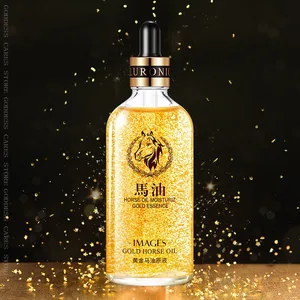 24k Золотая лошадь сыворотка масло Корея лицо 100 мл анти-уход за морщинистой кожей сужает поры эссенция антивозрастной витаминис увлажняющий коллаген P