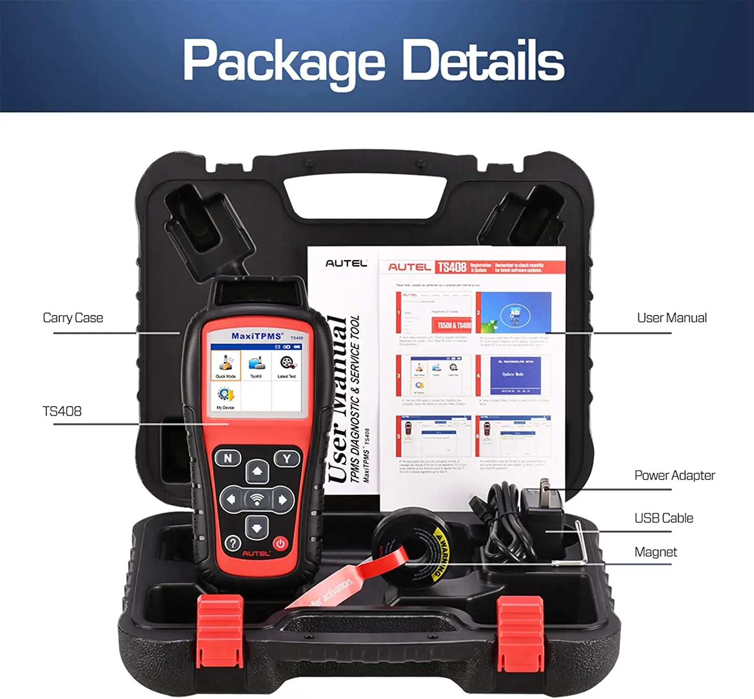 

Autel TS408 TPMS TPMS MX-Sensor Fob