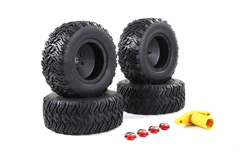 

Baja MAX 5T 5TS Monster Truck Tires Wheels Fits Traxxas X-MAXX 230*90