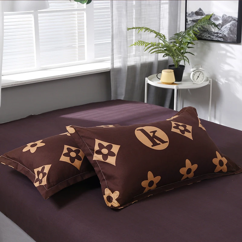 

Brand Pattern Design Printing Premium Luxury Soft Duvet Cover Family size US King Queen Size Beddiing Set Queen