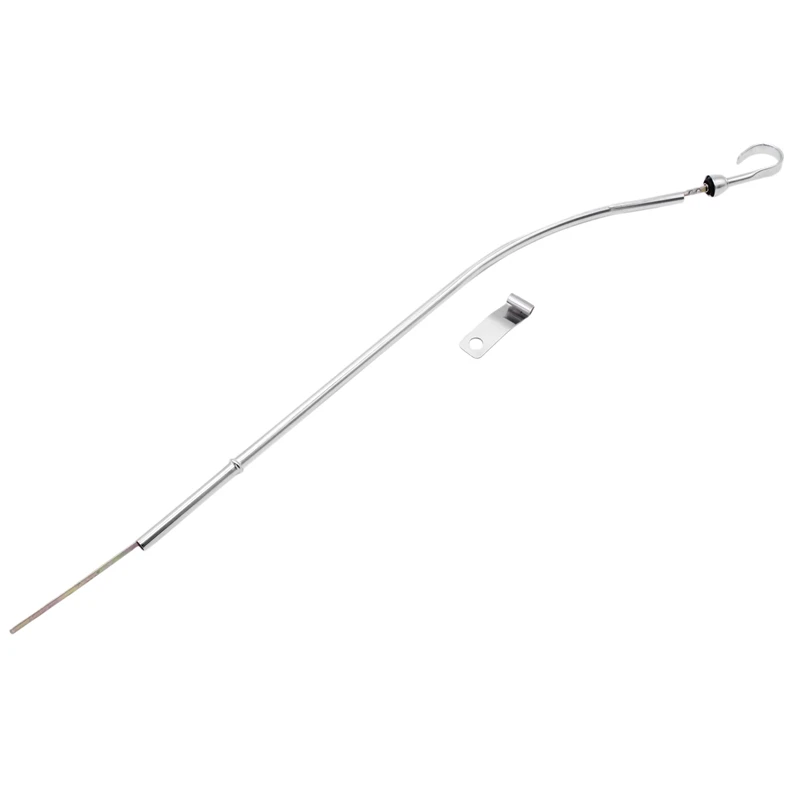 

Для 1980-1985 Chevy небольшой блок SBC 262 305 350 400 Chrome масла двигателя трубка щупа пассажира 9420 6237