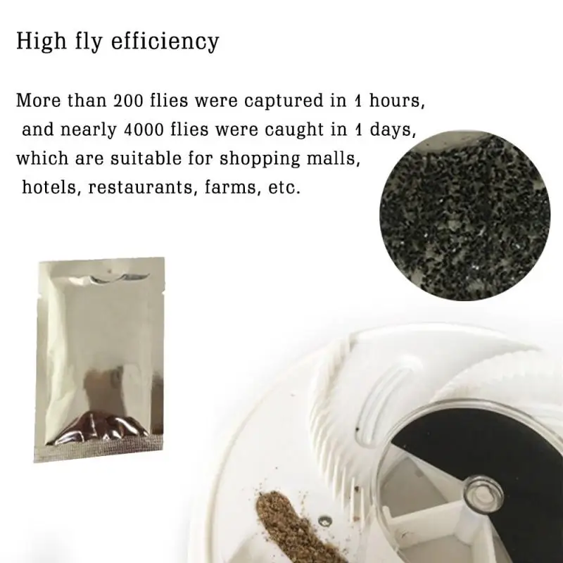 1 шт. приманки в виде мух на ферме Безопасность рыбы костяная мука анти-fly агент