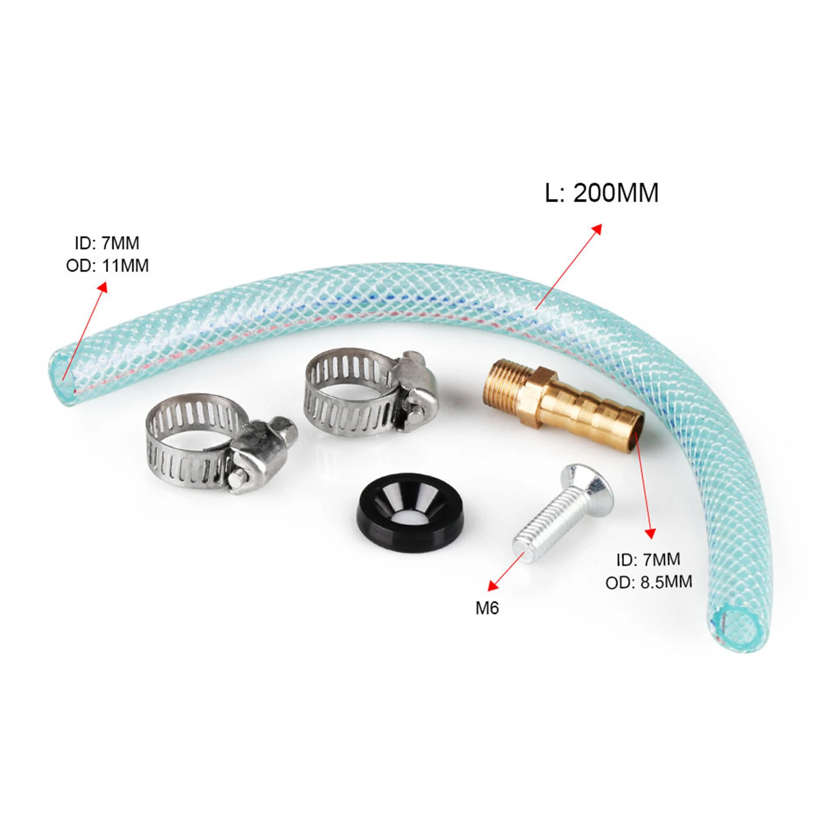 Модифицированная система подачи топлива для мотоцикла Универсальный Масляный
