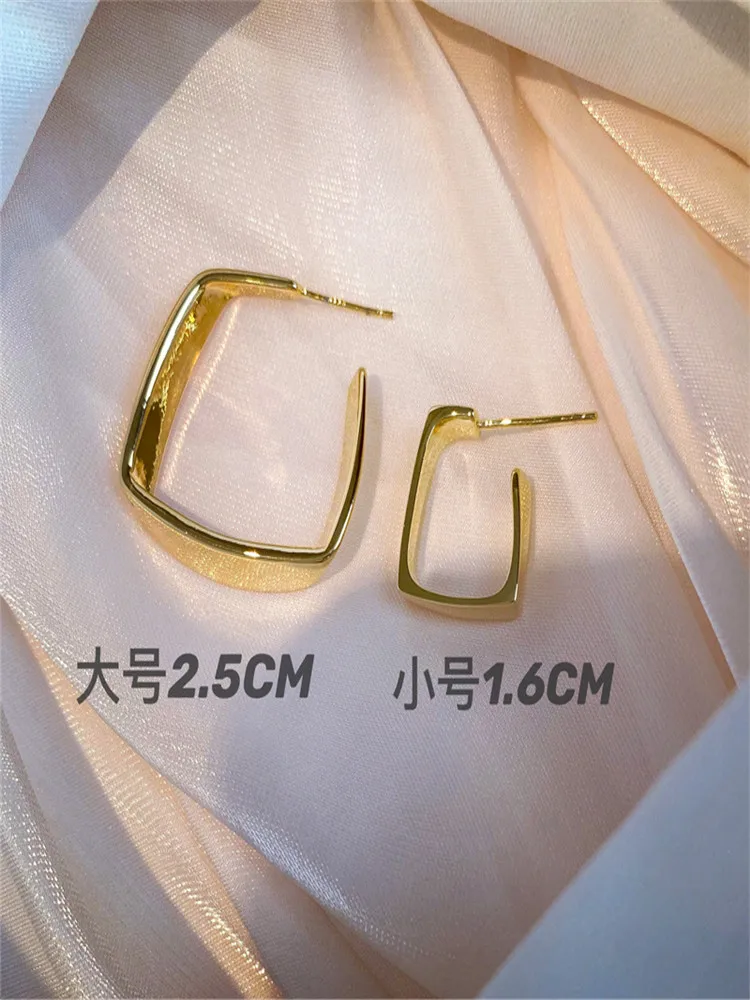 

kshmir Design sense of earring senior sense of 2021 new fashion South Korean temperament hot style web celebrity lady ear stud