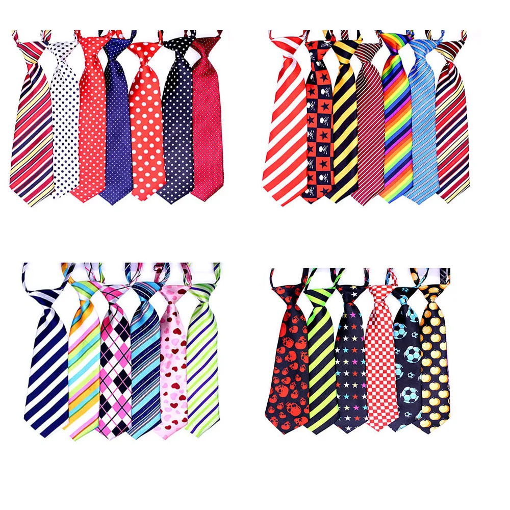 

Wholesale Large Dog Neckties 50pcs/lot Mix 30color Large Size Dog Tie Neck Adjustable Large Dog Ties Grooming ties