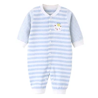high quality purified cotton baby rompers newborn boy girl toddler infant clothes spring autumn clothing pajama romper 0 12m