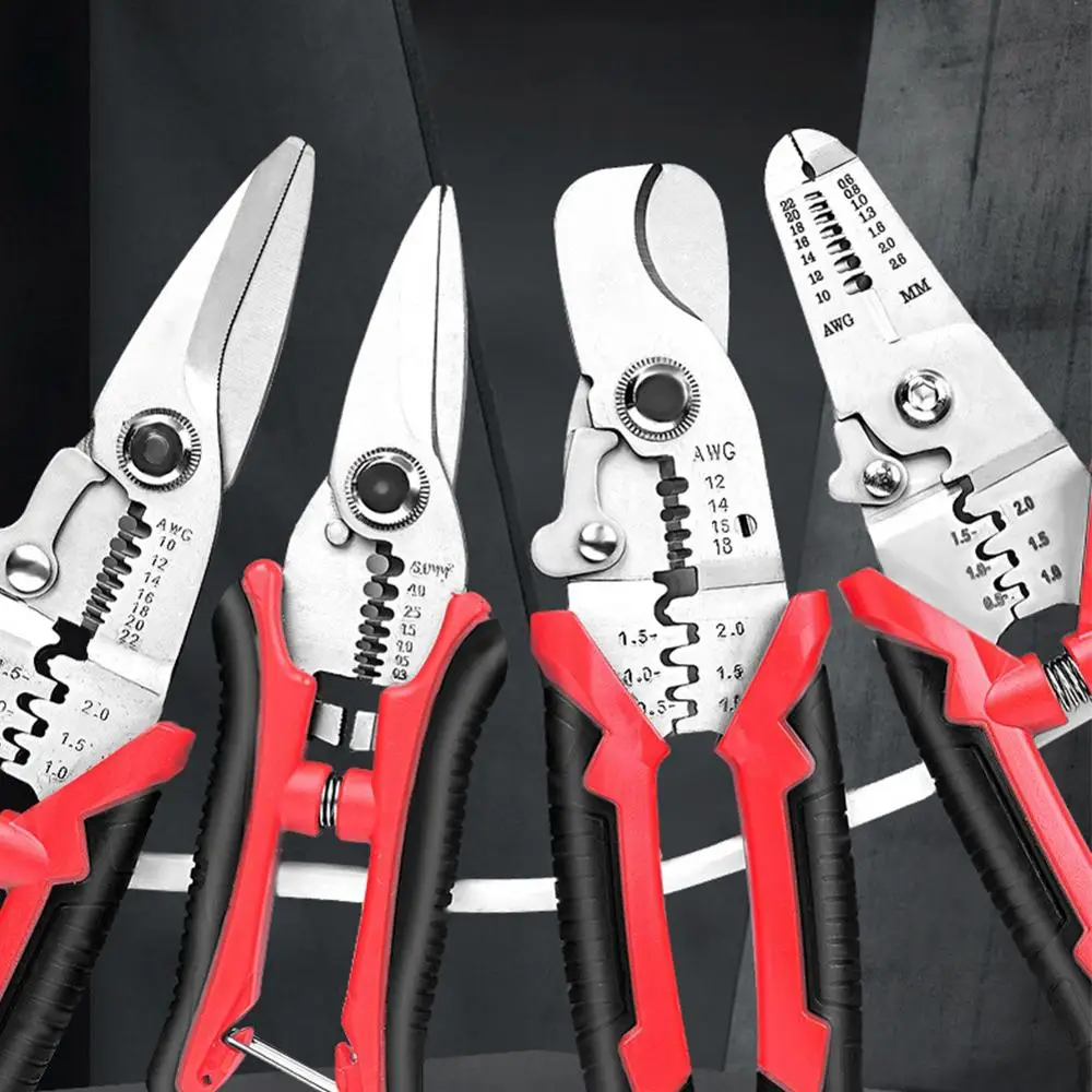 Многофункциональные плоскогубцы для зачистки проводов из нержавеющей