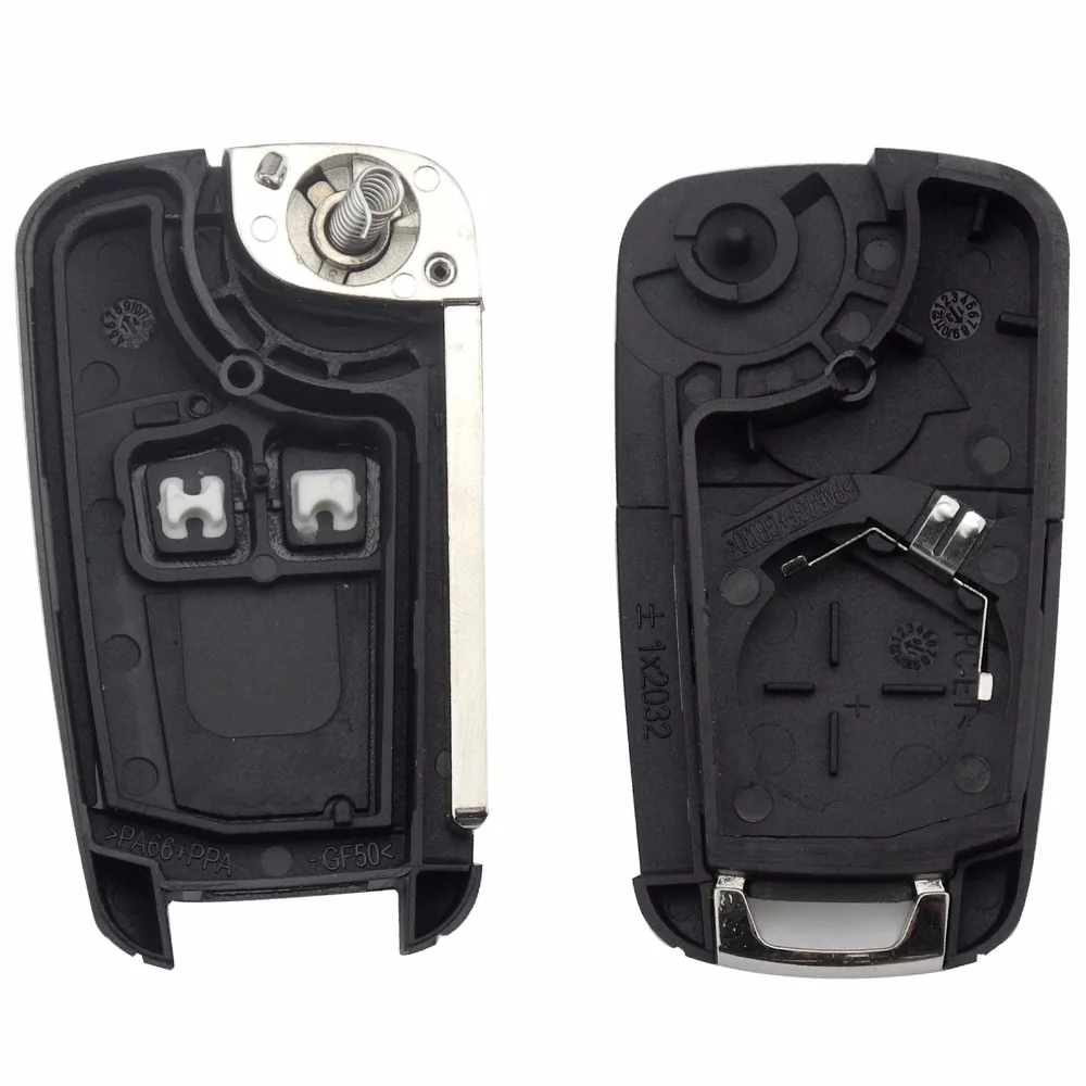 XRSHKEY складной пульт дистанционного управления для автомобиля ключ Chevrolet Cruze Epica Lova