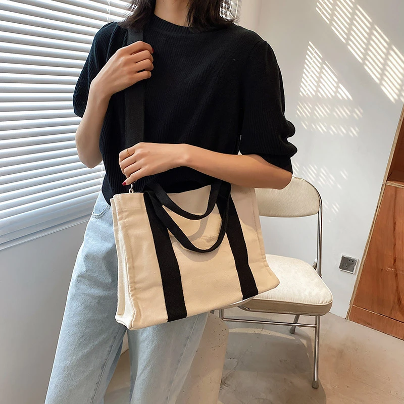 

Fashion Canvas letter Women Handbags Large Capacity Ladies Crossbody Bag Famous Designer Casual Female Tote Messenger Bags