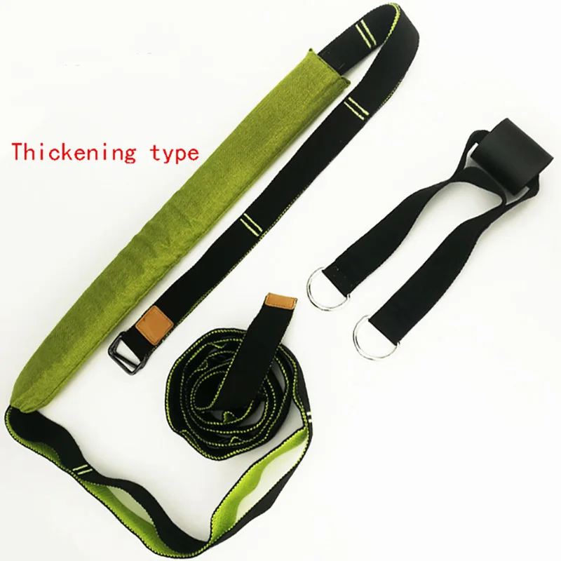 

stretching legs door strap flexibility trainer ballet Cheer dance gymnastics trainer yoga belt elastic yoga belt accessories