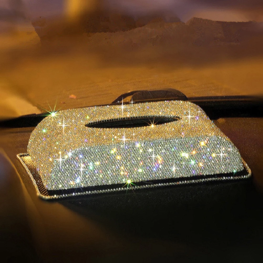 Аксессуары для интерьера автомобиля роскошный кожаный чехол салфеток с