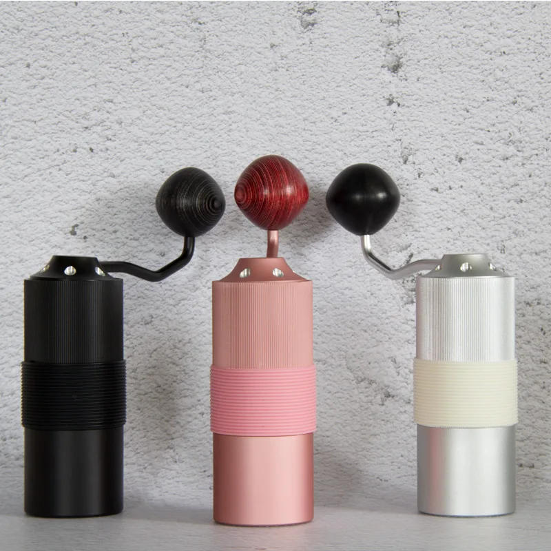 

High Quality Aluminum Manual Coffee Grinder Portable 25 Gram Capacity Mini Kitchen Coffee Bean Grind Mill Coffee Supplies