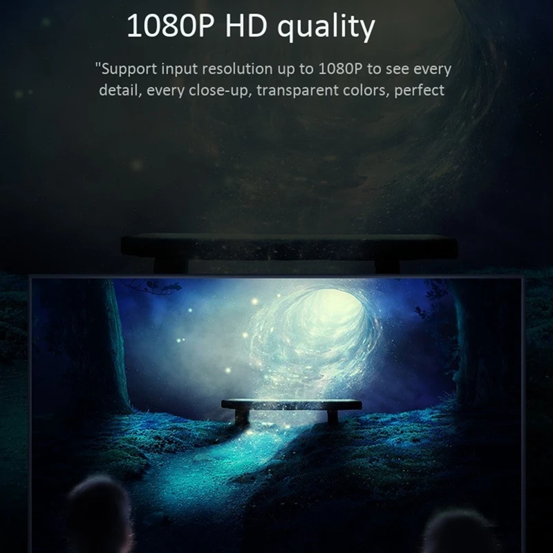 HDMI в AV конвертер RCA Lotus HD видео 1080P для телевизора монитора проектора игровой