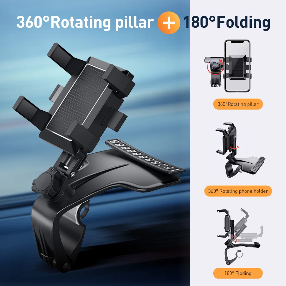 Автомобиль мобильный телефон кронштейн Многофункциональный 360 градусов
