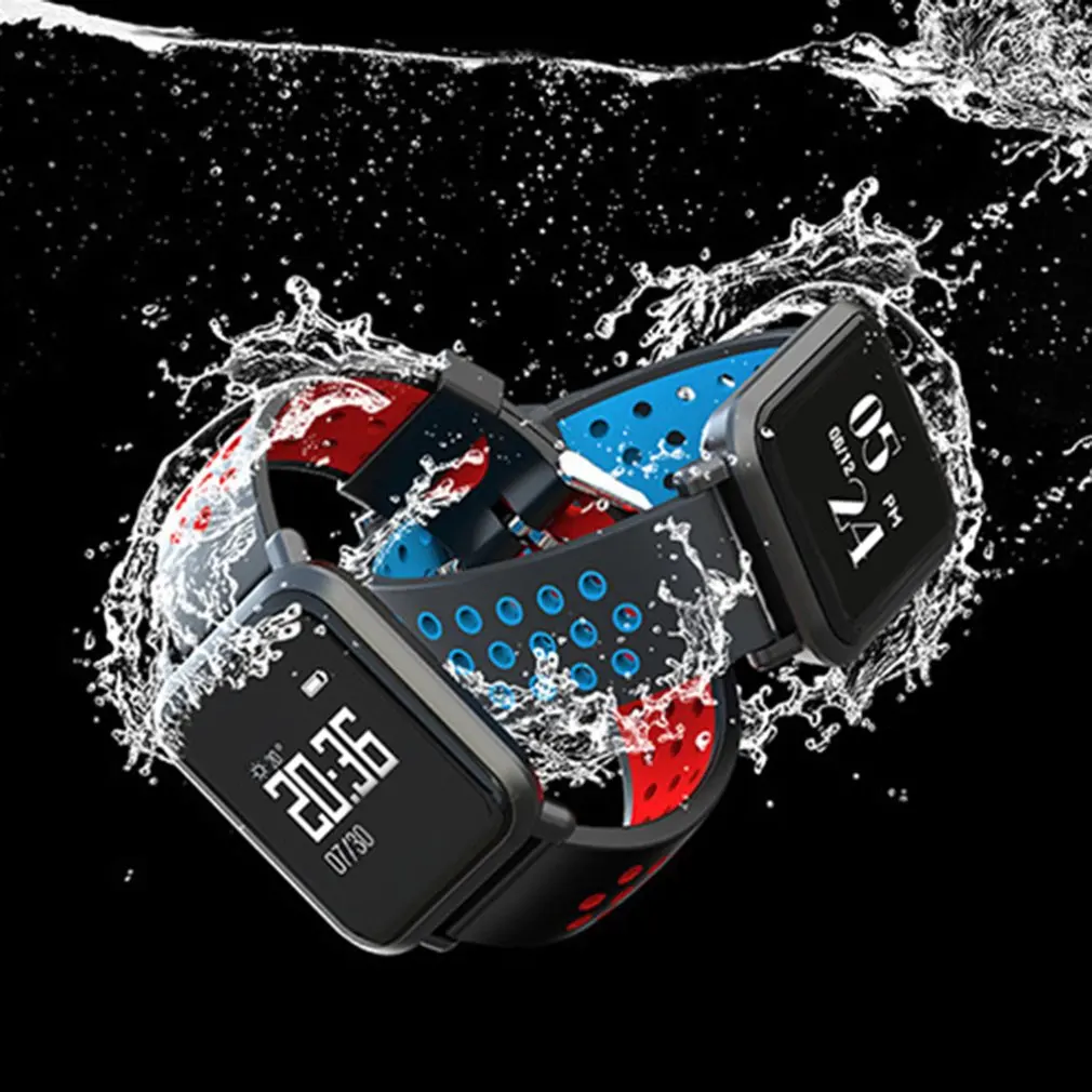 Sn60 смарт Браслет Водонепроницаемый сенсорный экран мульти спортивные часы Bt шаг