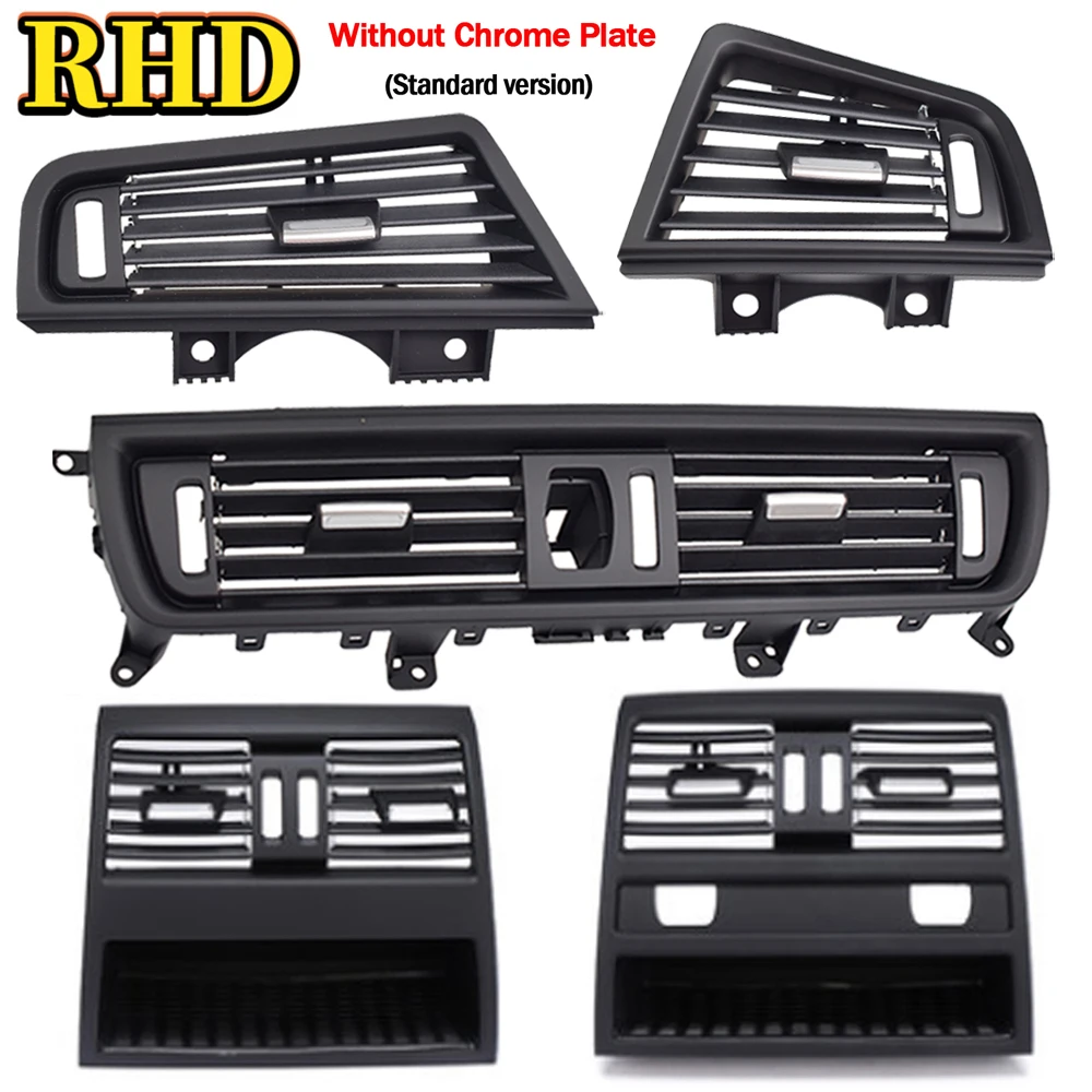 Передняя хромированная панель вентиляционного кондиционера для BMW 5 Series F10 F18