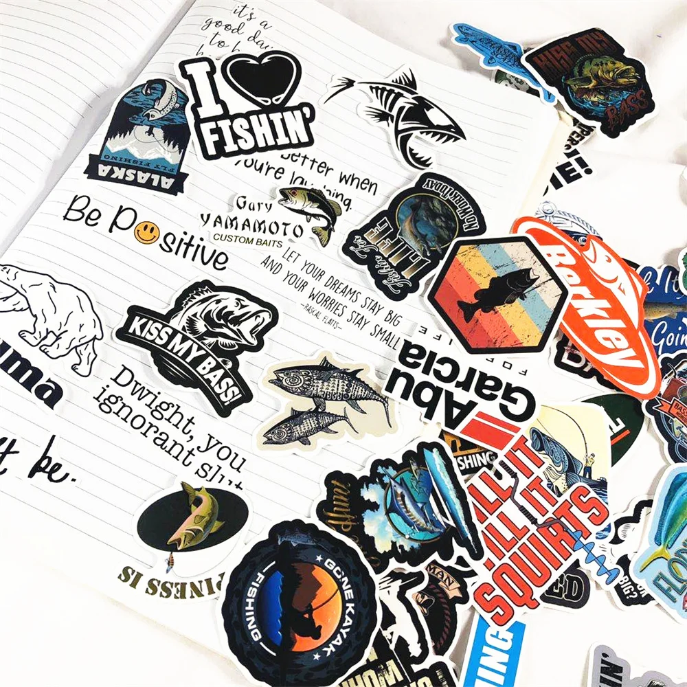 Креативный чемодан для рыбалки компьютера ноутбука багажа скейтборда мотоцикла