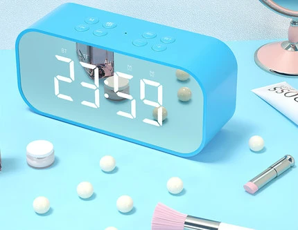 Bluetooth креативные будильник прикроватные спальные Смарт часы ковер электронный
