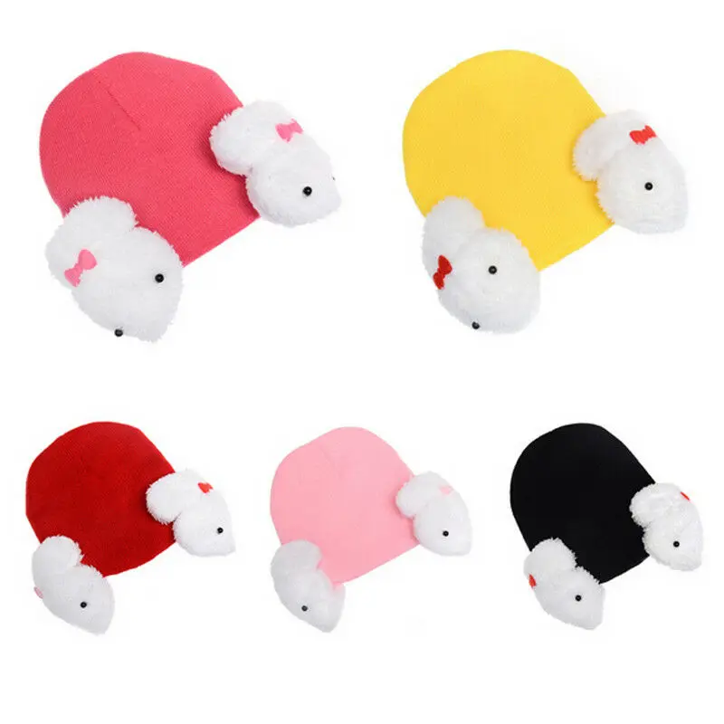 Новые зимние носки для новорожденных Детские Дети шляпы мальчиков и девочек