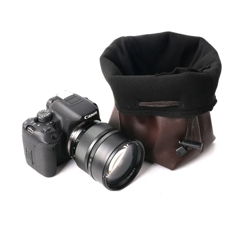 Сумка из искусственной кожи для камеры Sony A6000 A6100 A6300 A5100 A5000 A6400 A6500 A6600 A7 A7RII A7III A7RIV A9