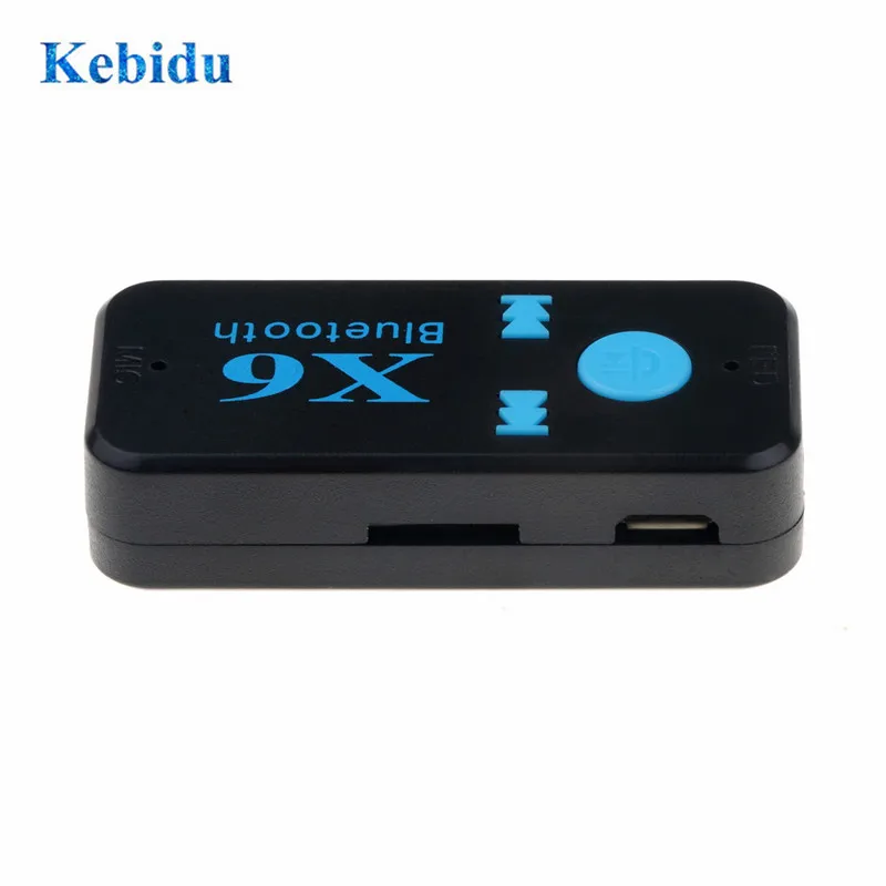 KEBIDU X6 Bluetooth автомобильный комплект адаптер 5 0 приемник авто Aux поддержка tf карты
