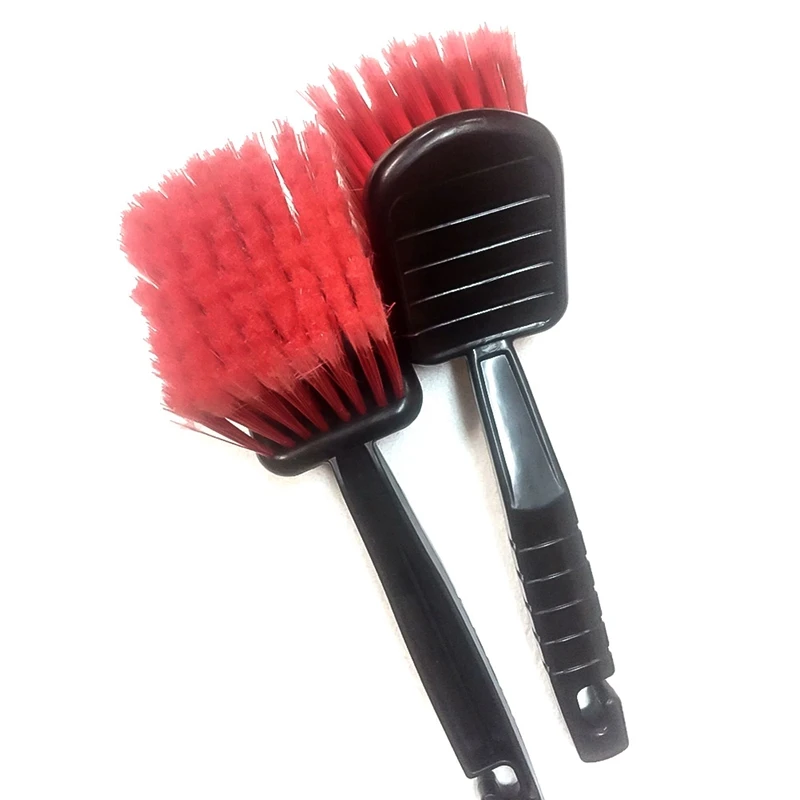 

Car Motorcycle Washer Truck Clean Brushes Car Washing Wheel Brush Vehicle Tire Rim Cleaning Soft Handle Brush Tool