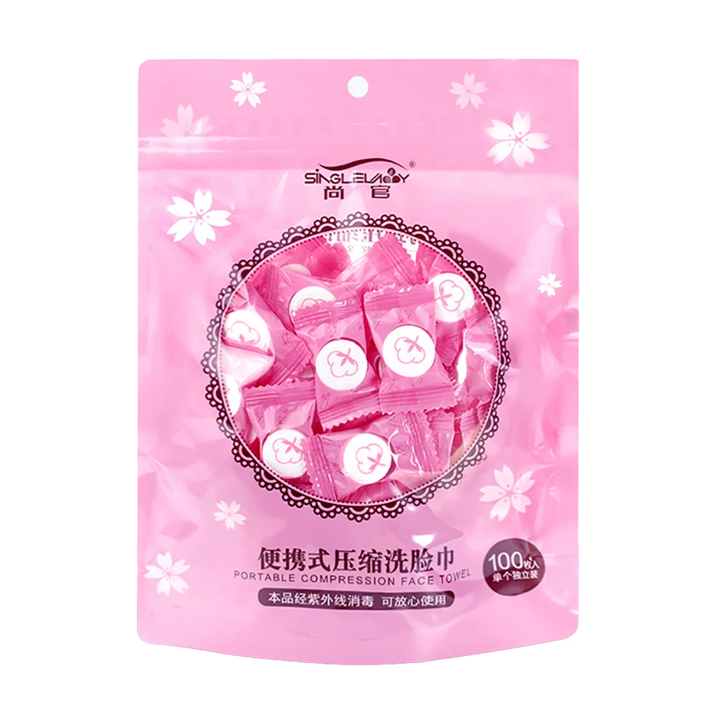 30/100 шт. одноразовые салфетки для лица из чистого хлопка | Дом и сад