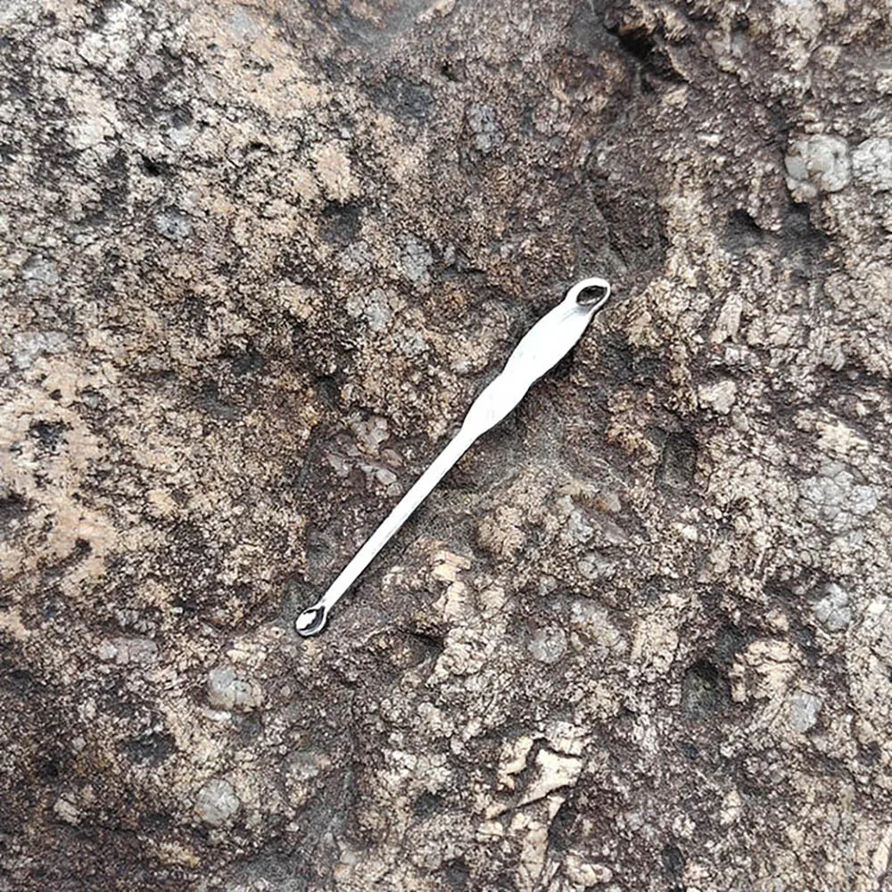 Высококачественная металлическая ложка табак HORNET Snuff Snorter порошок Hover Hooteer 65 мм