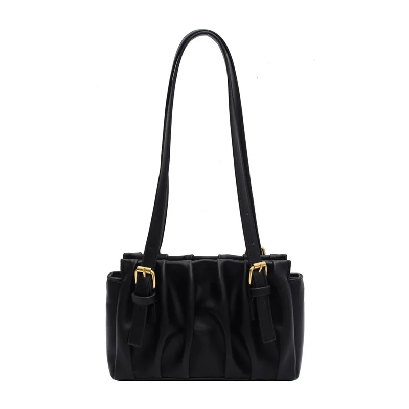 

Niche Autumn Winter Small 2021 New Women Tide Fashion Pleated Armpit Hundred Simple Shoulder Bag
