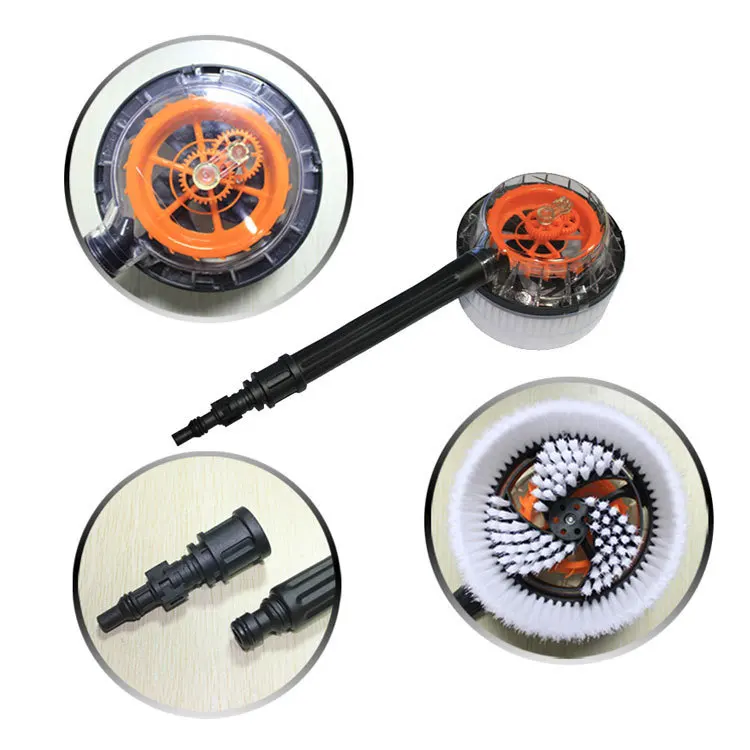 Автомобильная Вращающаяся круглая водяная щетка высокого давления для мойки