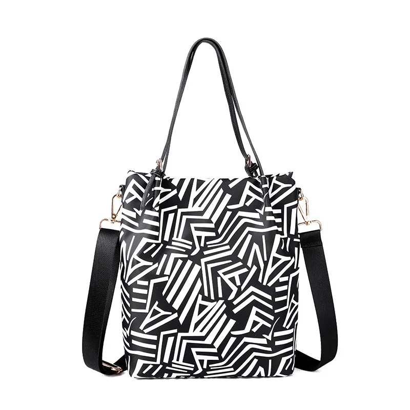 

Waterproof Oxford Women Shoulder Bags 2022 New Casual Totes Lady Fashion Printing Large Capacity Crossbody Bags Travel Handbags