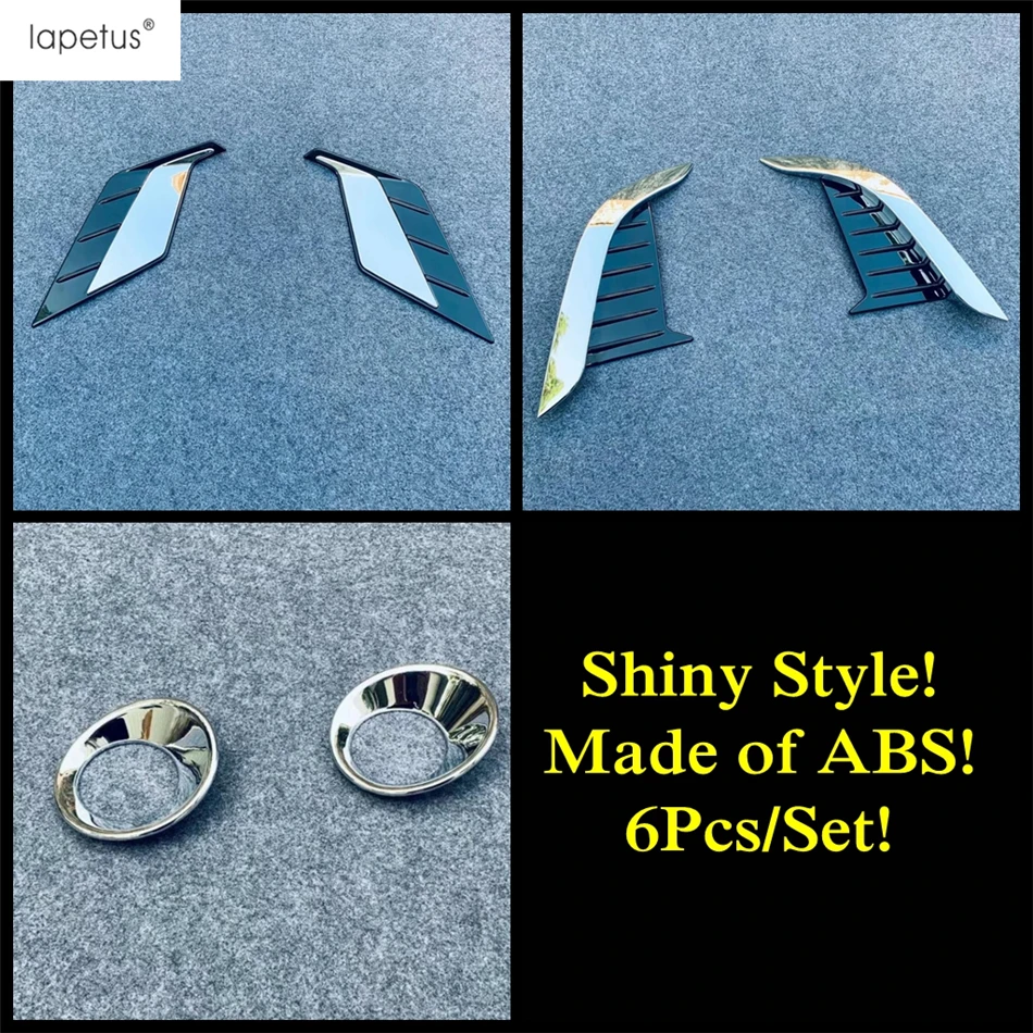 

Lapetus Rear / Front Bumper Fog Lamps Lights Frame / Eyelid Eyebrow Stripes Cover Trim Exterior For Toyota Corolla Cross 2021