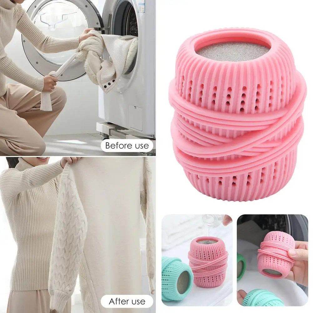 Шарики для стирки многоразовые инструменты чистки Волшебная незапутывающийся