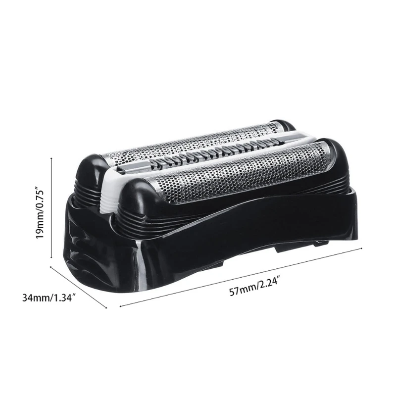

Y98B Replacement Razor Heads 2.24x1.34x0.75in Replacement Blades Razor Blades for Braun series 3 No Scratching