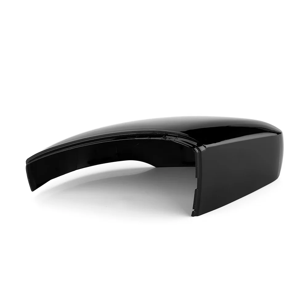 2 pieces For VW Golf 6 MK6 GTI6 R20 R Touran Side Wing Rearview Mirror Cover Caps Replacement Shell Glossy Black | Автомобили и