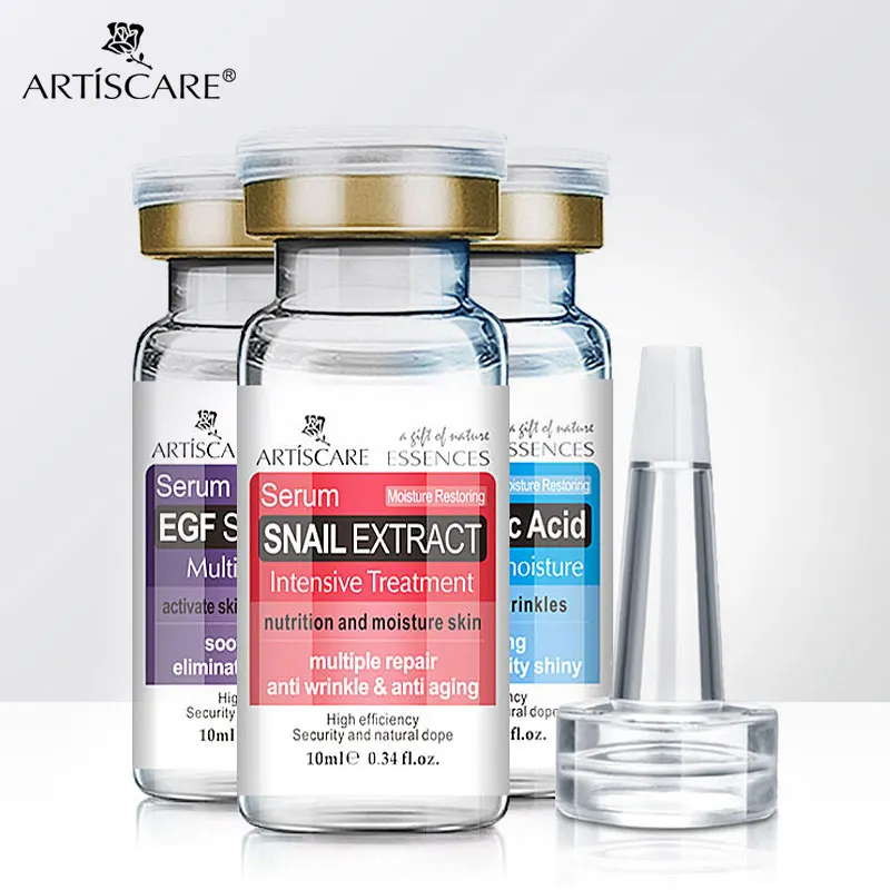 ARTISCARE экстрактом улитки + Гиалуроновая кислота Сыворотки EGF 3 шт. против старения
