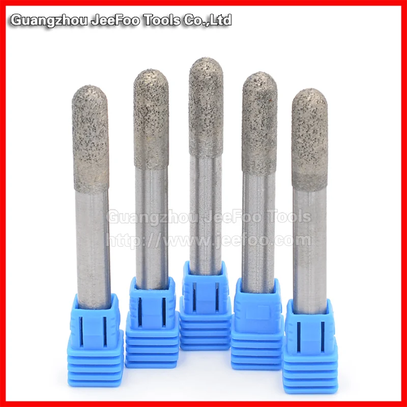 

Sintered Granite Diamond Ball Nose Cutter Durable CNC Engraving Bit Stone Engraving Tools on Marble 3d Carving