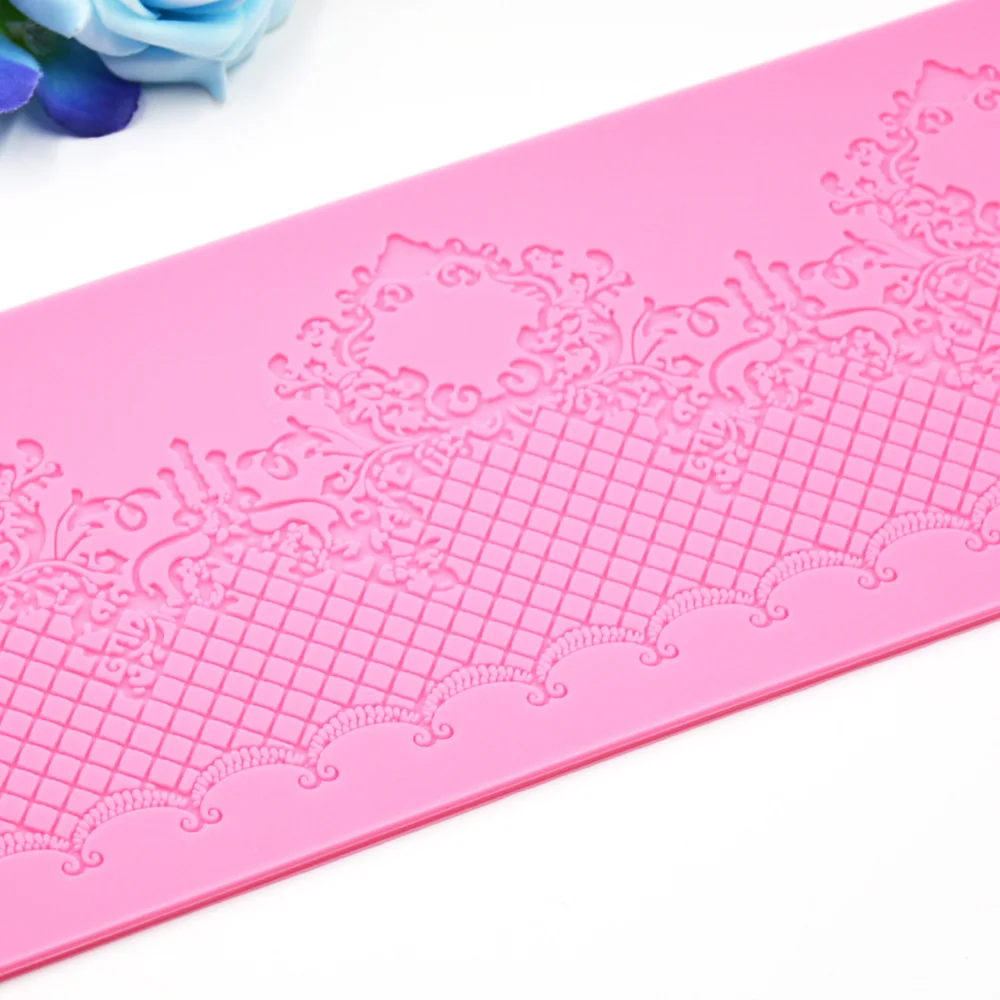 New Crown Lace Mat Fondant Cake Silicone Mold Decorating Tool Birthday Wedding Decoration DIY Chocolate Biscuit Baking | Дом и сад