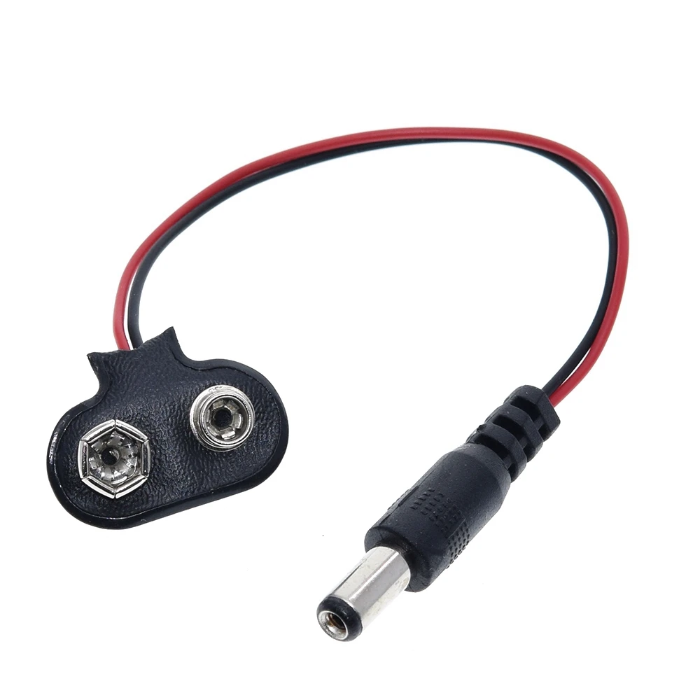 ShengYang 90 DC 9V батарея Кнопка питания разъем для Arduino Mega 2560 1280 UNO R3 132 9V батарея пряжка