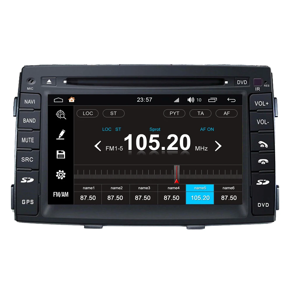 Автомобильный монитор для Kia Ceed 2010 2011 2012 Android 8 0 автомобильный радиоприемник CD DVD